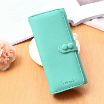 

Womens Wallets and Purses Fashion Solid Standard Wallet Candy Cute Coin Purse Porte Monnaie Femme Pochette Portamonete Beautiful