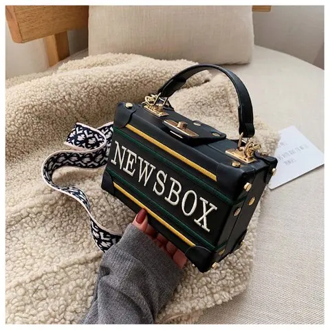 

Fashion Retro Ladies Mobile Phone Change Shoulder Bag New Pu Glossy Mini Box Bag Casual Wild Messenger Small Square Bag