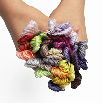 

35 DMC new Colors 6pcs per pack cotton embroidery floss Double mercerized 100% Egyptian long fibre cotton 6 Strands