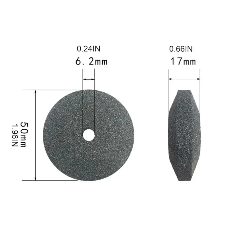 Universal Lawn Mower Blade Lawnmower Sharpener Grinder Wheel Stone Grinding Tool