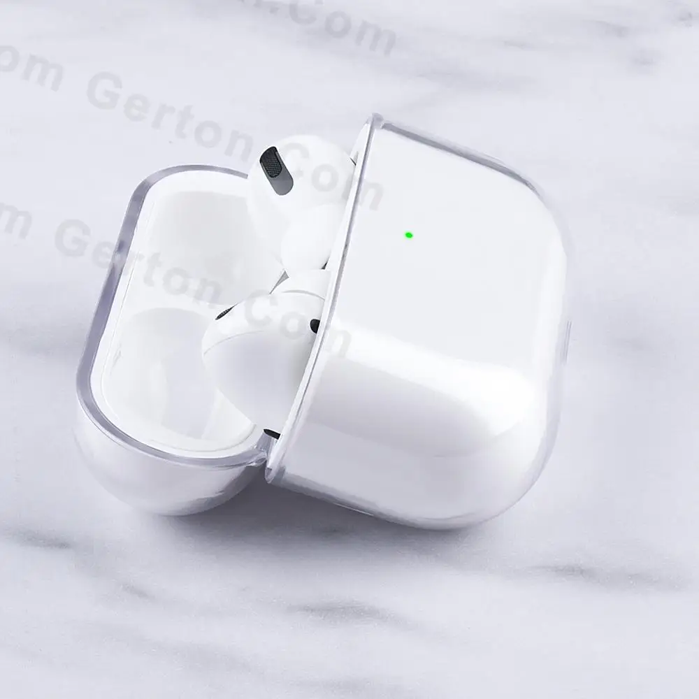 Прозрачный чехол для наушников Airpods 3 поколения 2021 s жесткий прозрачный из