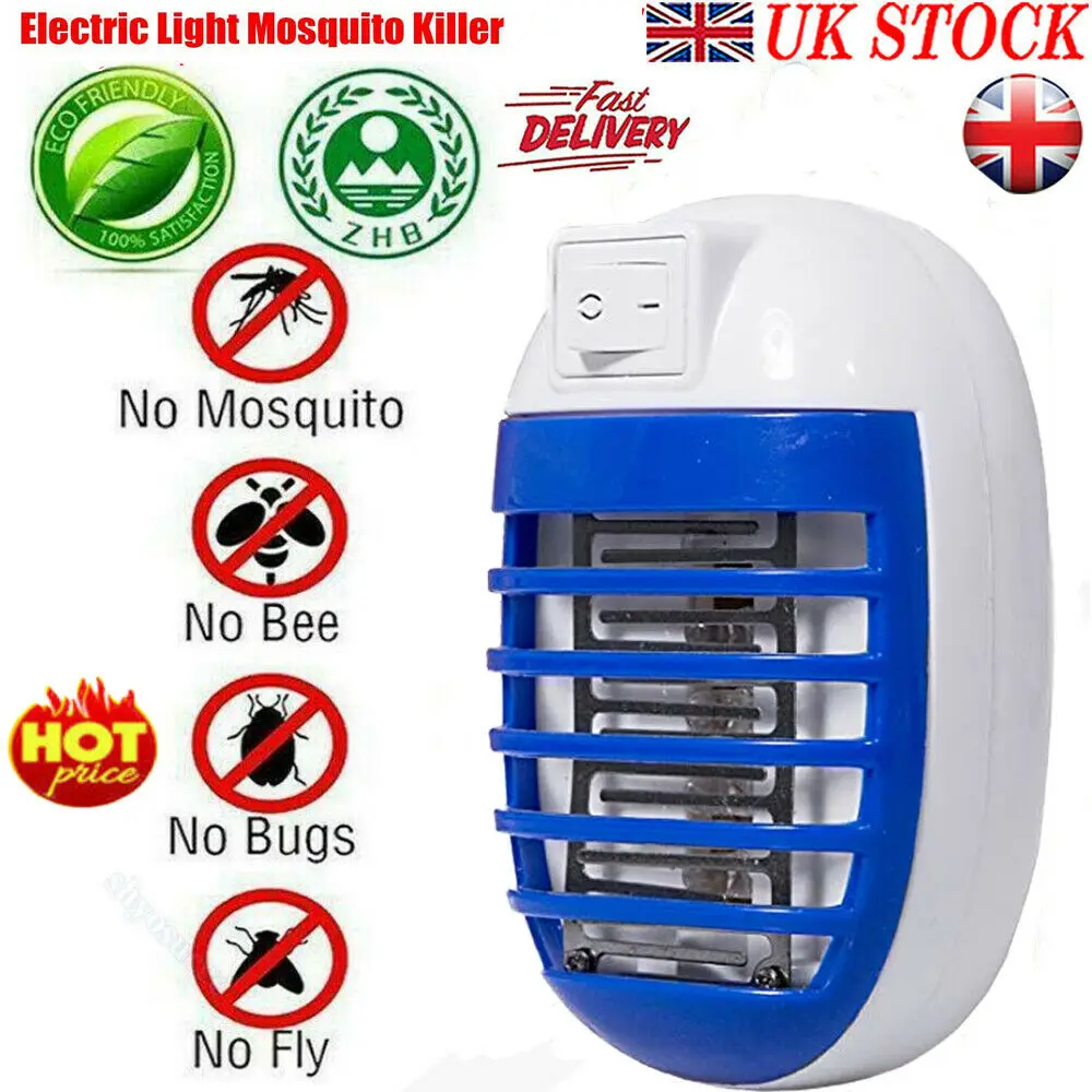 Купить 2019 New EU US Plug LED Mosquito Killer Light Lamps Fly Insect Bug Trap Zapper Electronic Lamp  Компьютеры и офис | USB-гаджеты (4000054438408)
