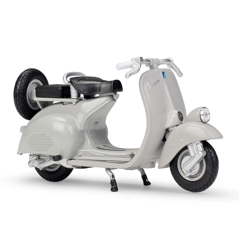 WELLY 1:18 1953 VESPA 125CC литой мотоцикл из сплава модель гибкие вращающиеся колеса игрушки для детей Подарки Игрушка коллекция Новинка в коробке