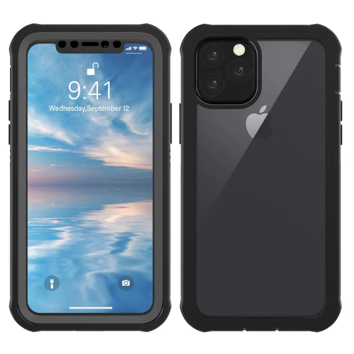 

Waterproof Case For iPhone 11 11 Pro Max Case Clear 360 Degree Full Protection Sport Shockproof Cover for iPhone 11 XI 2019 Case