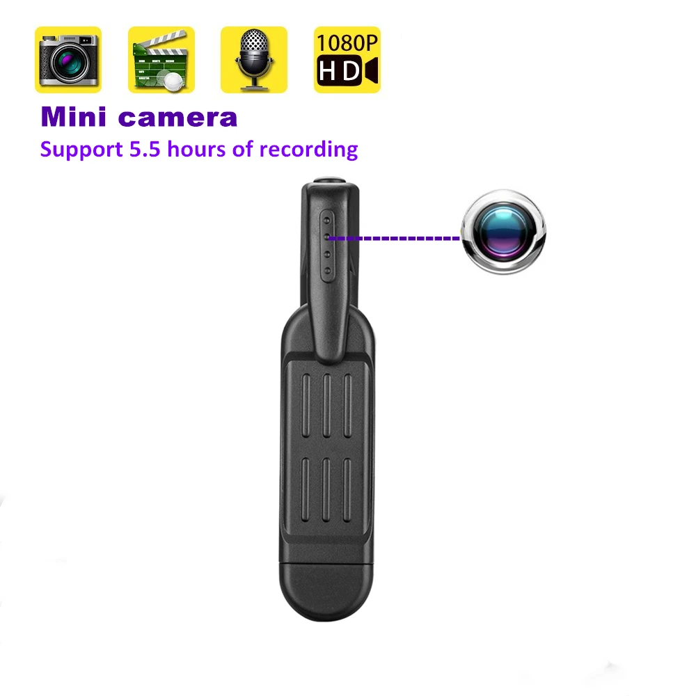 

T189 Pen Mini Camera Pen HD 1080P 850mAh Camcorder Video Audio Recorder PC Micro DV Small Digital Action Cam