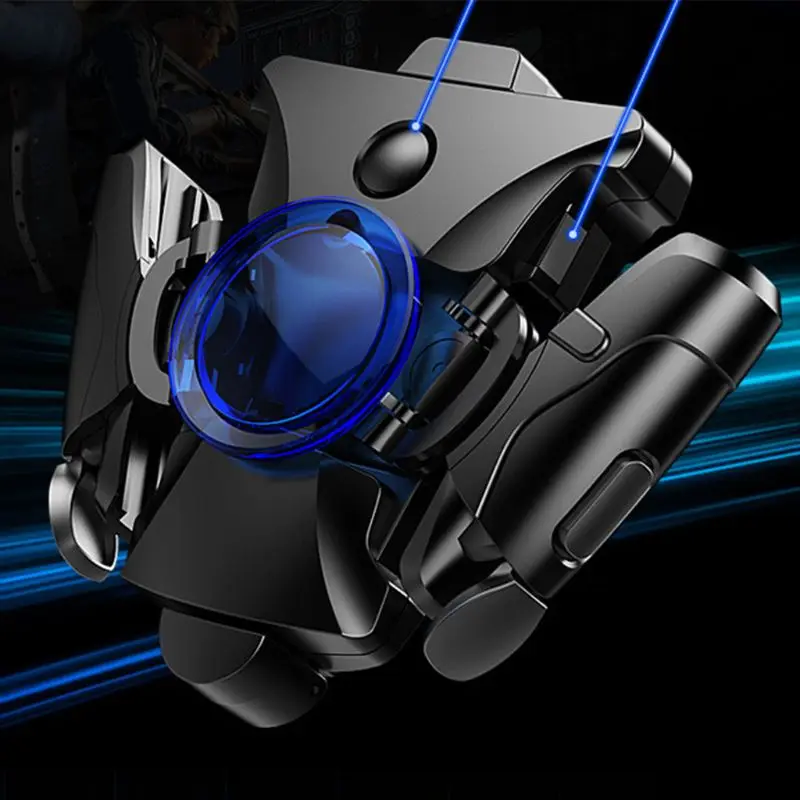 

Brand New High Quality PUBG Mobile Phone Controller Auto High Frequency Click Gaming Triggers Gamepad Joystick for Cellphones