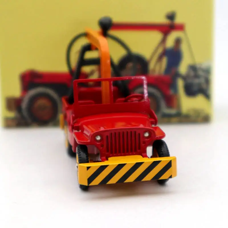 Atlas Dinky Toys 1412 Jeep De Depannage Грузовик Красный литье под давлением модели автомобиля коллекция