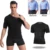 Мужчины Тело Тонизирующая Футболка Body Shaper Корректирующая Рубашка Пояс Для Похудения Живот Живот Сжигание Жира Компрессионный Корсет