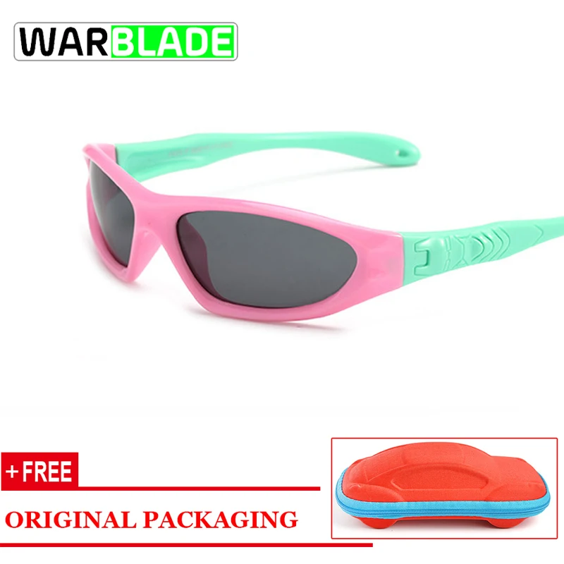 WarBLade, Детские поляризованные солнцезащитные очки, UV400, детские очки, защита от УФ-лучей, детские солнцезащитные очки, солнцезащитные очки для мальчиков и девочек