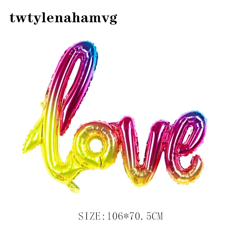 День Святого Валентина юбилей надувной шар Красный Серебряный соединенный