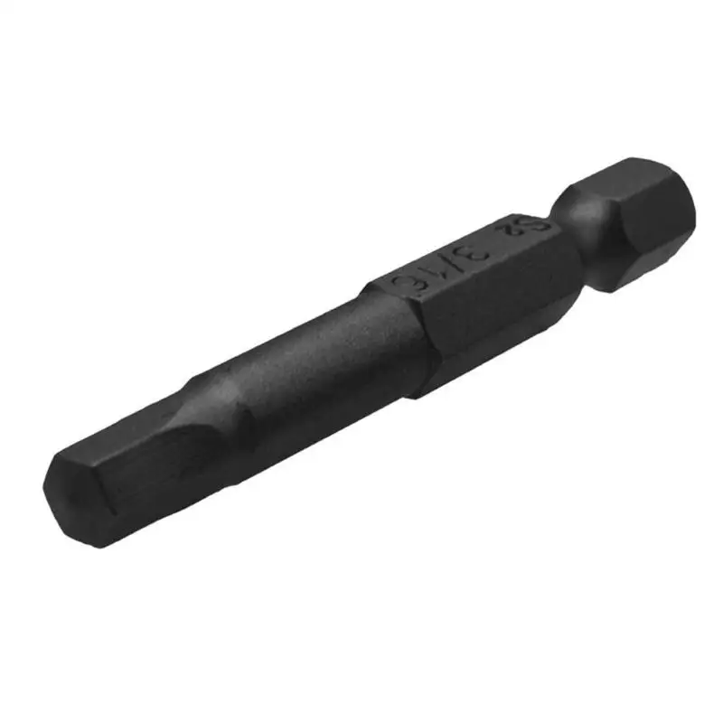 10 шт./компл. 50 мм с шестигранной плоская отвертка бит Hex Torx с плоской головкой ремонт безопасности отвертка набор Бит Torx сверло 50*6,35*6,35 мм
