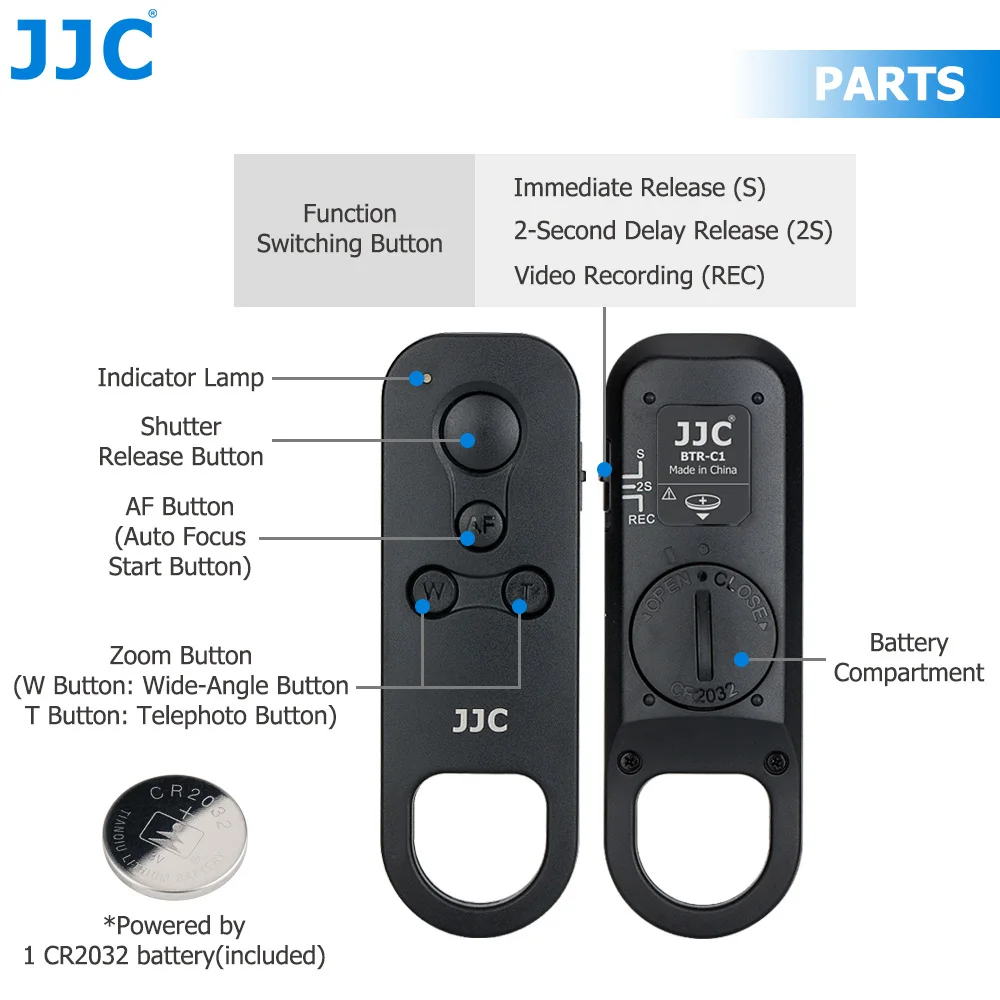 JJC BR-E1 Bluetooth Remote Control for Canon EOS M50 Mark II R8 R50 R7 R10 R R3 R5 R5C R6 RP 6D 90D 77D 850D 800D 250D SL3 M6 camera remote shutter button,camera remote shutter release