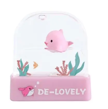 Light Grey 5 шт. прямоугольник 12x31 мм милый держатель водный мир+ резиновые прокладки для фоточувствительной портретной машина для флэш-печати - Color: Light Grey