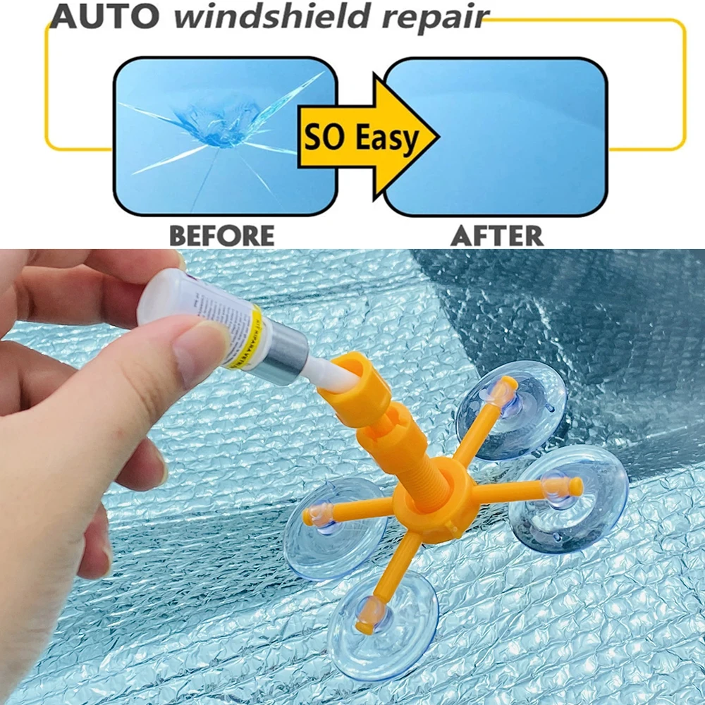 Window Glass Scratch Repair Kit Windshield Cracked Repair Set Windscreen  Window Repair Set Car Repair Care Tools - AliExpress