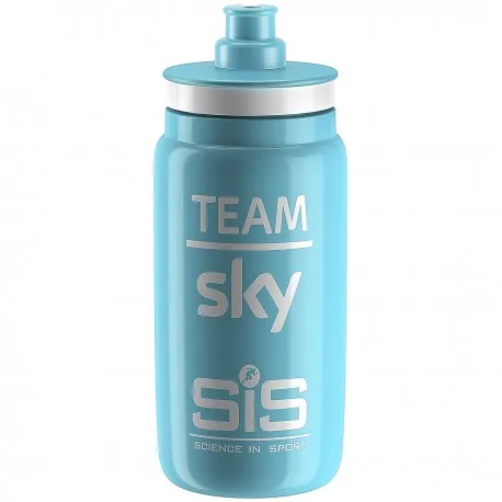 Элитная бутылка для воды, для велоспорта, для шоссейного велосипеда, MTB, 550 мл, без бисфенола, для тренажерного зала, для пробежки, для напитков, пластиковый бидон - Цвет: Sky