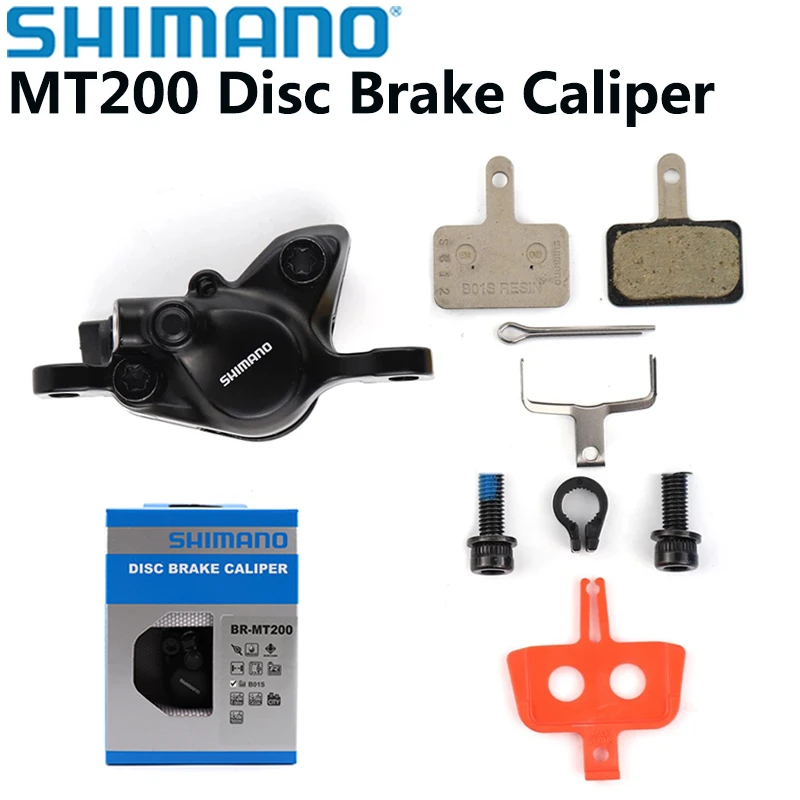 SHIMANO BR-MT400 Mountain Bike Hydraulic Disc Brake Caliper Incl B01S ...