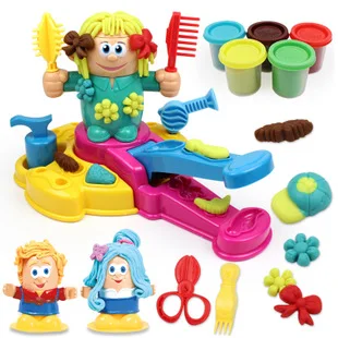 Детская копилка цветная глина лапша производитель обучающий нетоксичный 3D Пластилин Плесень Набор инструментов игровой дом глина игрушка