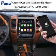 Tesla Car DVD Player GPS Per Lexus GX470 (2004-2010) auto Radio Multimedia Video Player di Navigazione GPS Android 10.0 doppio din 5.