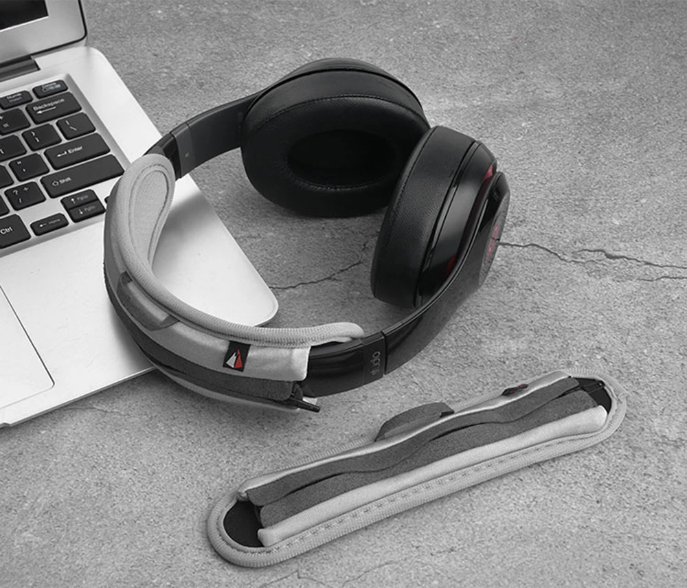 Headband Universal Headphone Head Band Cover Zipper Cushion Sennheiser Sony Beyerdynamic Beats