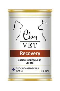

CLAN CLAN VET RECOVERY for dogs and cats in the recovery period 340 g
