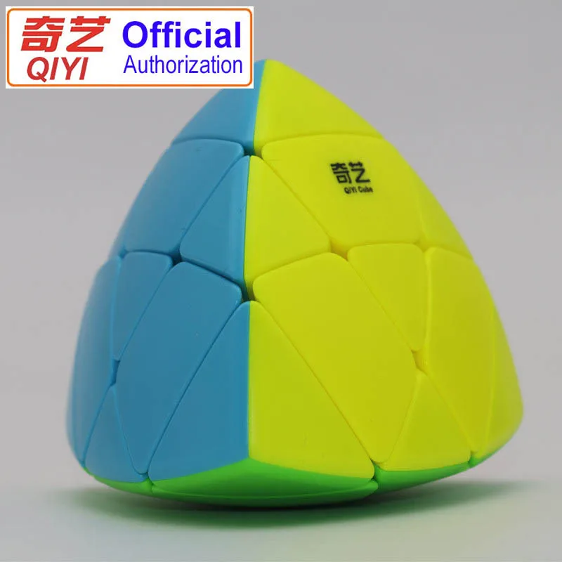 QIYI Mastermorphix 155 Кубик Рубика для профессионалов головоломка на скорость выпуклая Пирамидка Cubo Magico, Магический кубик, детские образовательные игрушки QYJ05