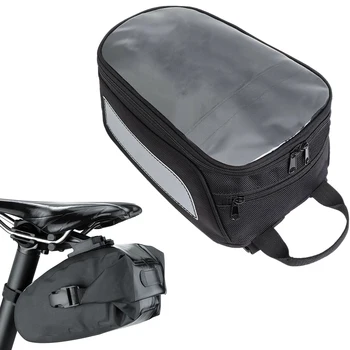 

Outdoor Travel Phone Pouch Motorcycle Tank Bag Zipper Closure With Magnetic Oxford Cloth Universal Fashion Storage Waterproof