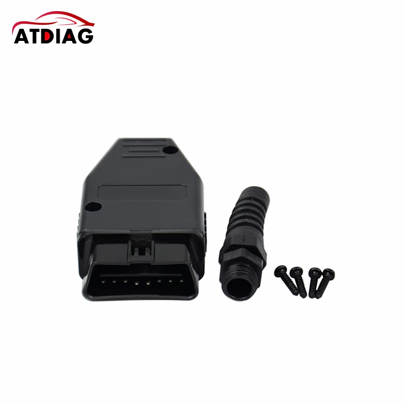 20 шт./лот OBD2 16Pin мужской женский разъем адаптера OBD OBDII EOBD (система бортовой