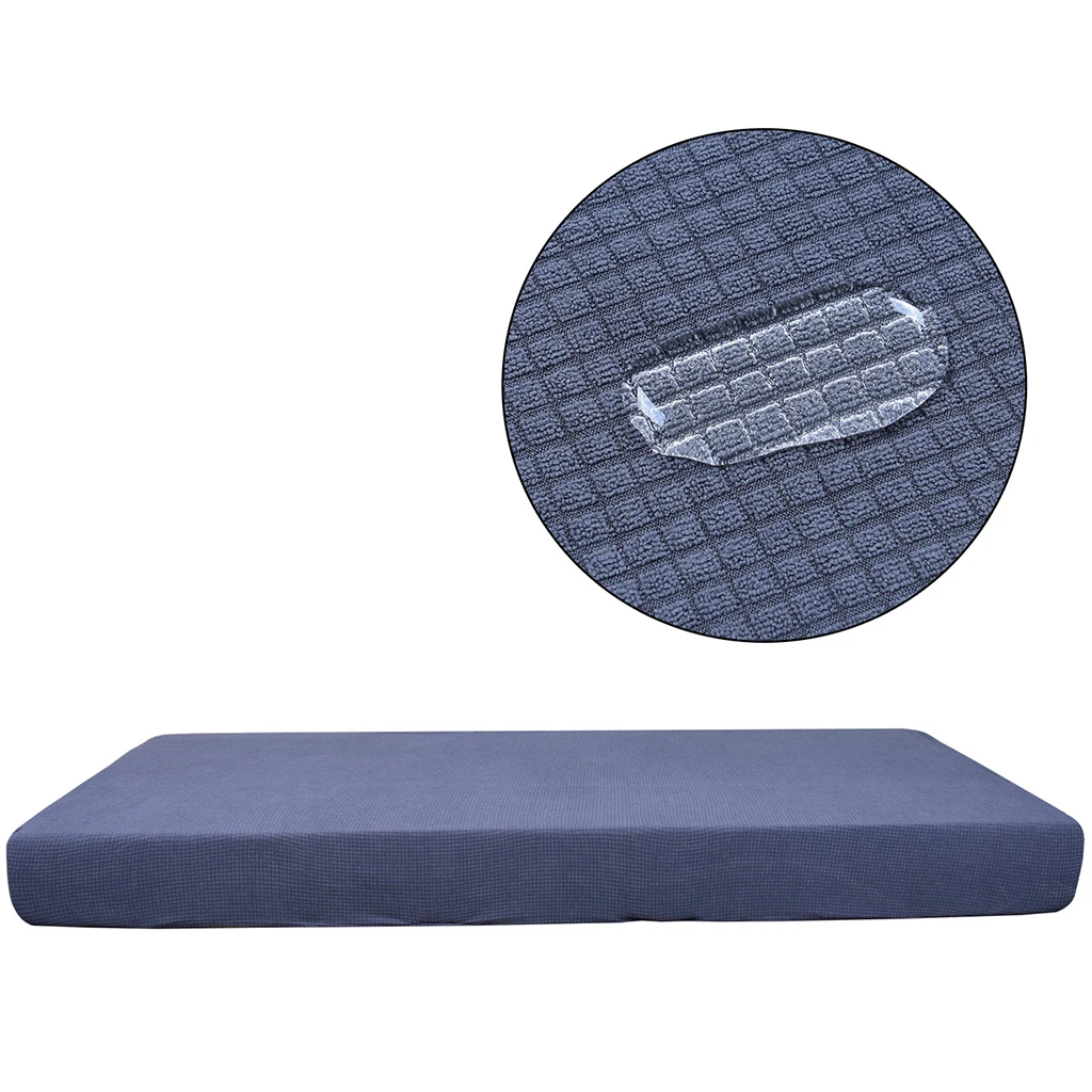 Jacquard Stretch Sofa Seat Cushion Cover Protector Couch Slipcover Replacement Garden Patio Furniture Convenient Cushion Covers