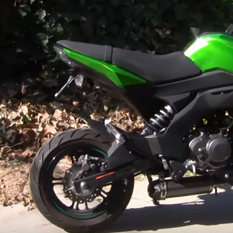 Фото Подходящий для Kawasaki Z125 Z125 Pro 2017 2018 2019 2020 2021 2022 2023 крыло заднего хвоста аккуратный исключающий кронштейн держателя номерного знака №5