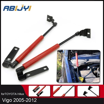 

2Pcs Front Hood Lift Gas spring Support Struts Shock Springs Prop Rod Lift gate strut For Toyota Hilux Vigo SR5 2005-2012
