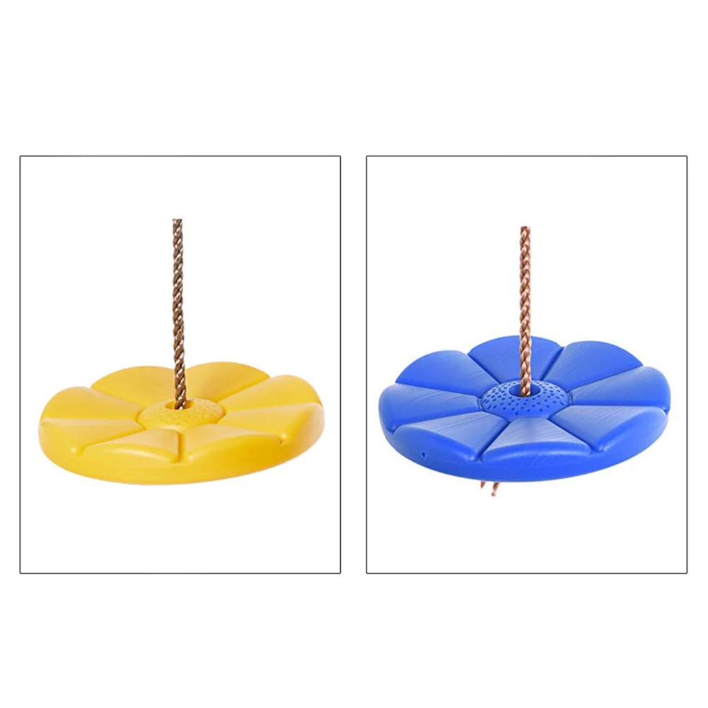 

Playground Swing Seat Outdoor Garden Kids Children Disc Rope Tree Swing Disc Swing Seat With High Strength Rope Fun Disc