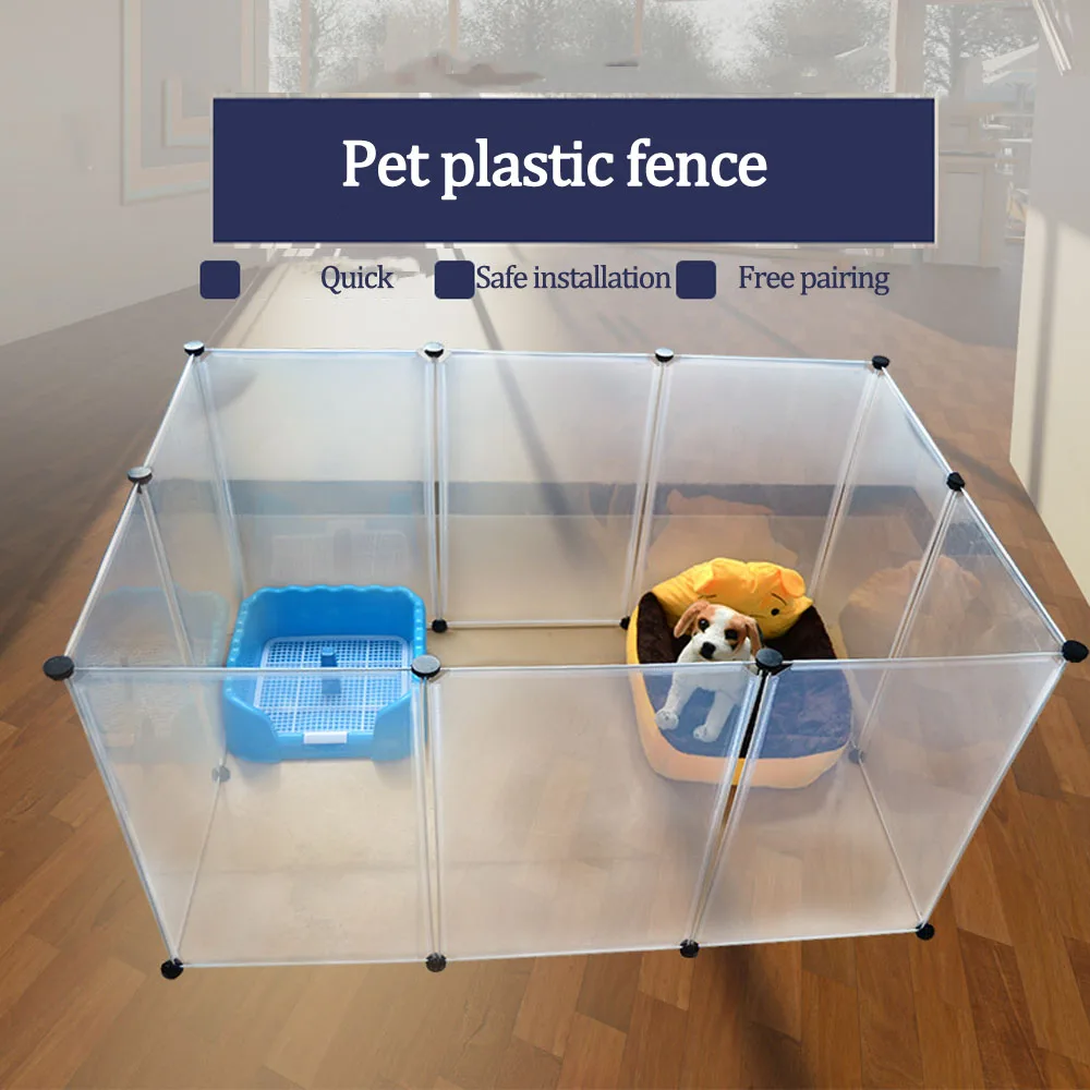 Dog Fences Pet Playpen DIY Freely Combined Animal Cat Crate Cave Multi-functional Sleeping Playing Kennel House for Dogs Dog Fences Pet Playpen DIY Freely Combined Animal Cat Crate Cave Multi-functional Sleeping Playing Kennel House for Dogs