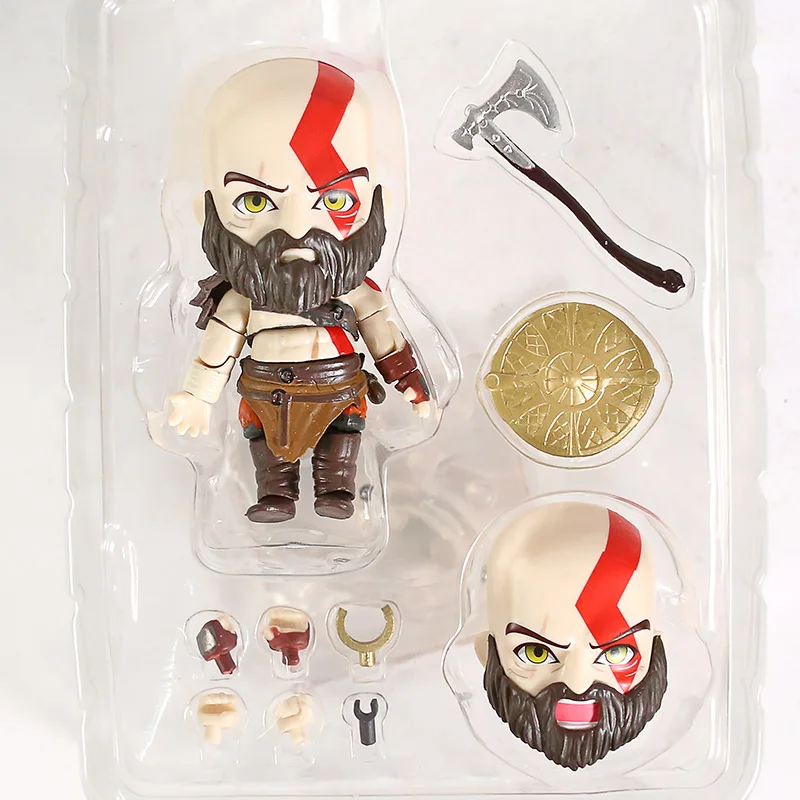 God of War Kratos Горячая игрушка Nendoroid 925 фигурка Q Ver. Kratos Nendoroid фигурка ПВХ Коллекционная модель игрушки