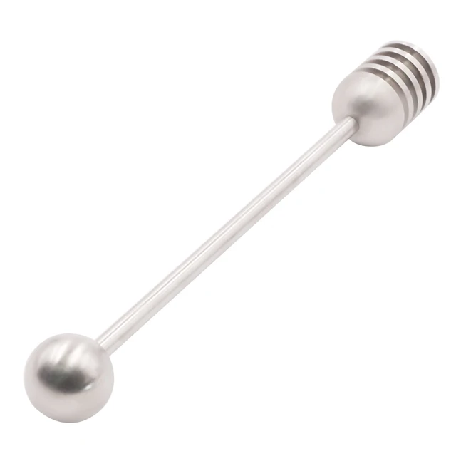 Rozsdamentes Acél Kreatív Mézes Kanál Keverék Desszert Bot Konyha Szerszám Kellékek