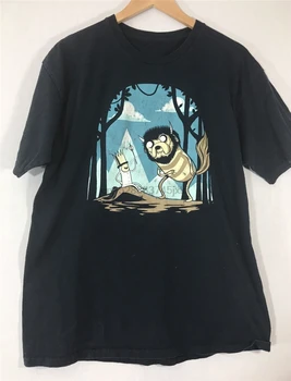 

King Max Where The Wild Adventures Are T-Shirt Sz L Wild Things Parody Hot Summer Casual Tee Shirt