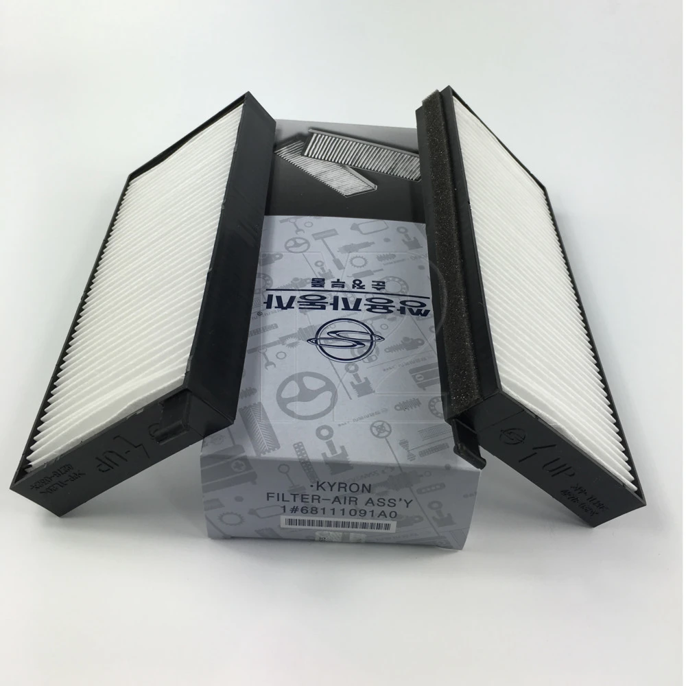 Air Conditioning Filter Element Genuine Cabin Air Filter 1 Set For Ssangyong Actyon Kyron 68111091a0 Oil Filters Aliexpress