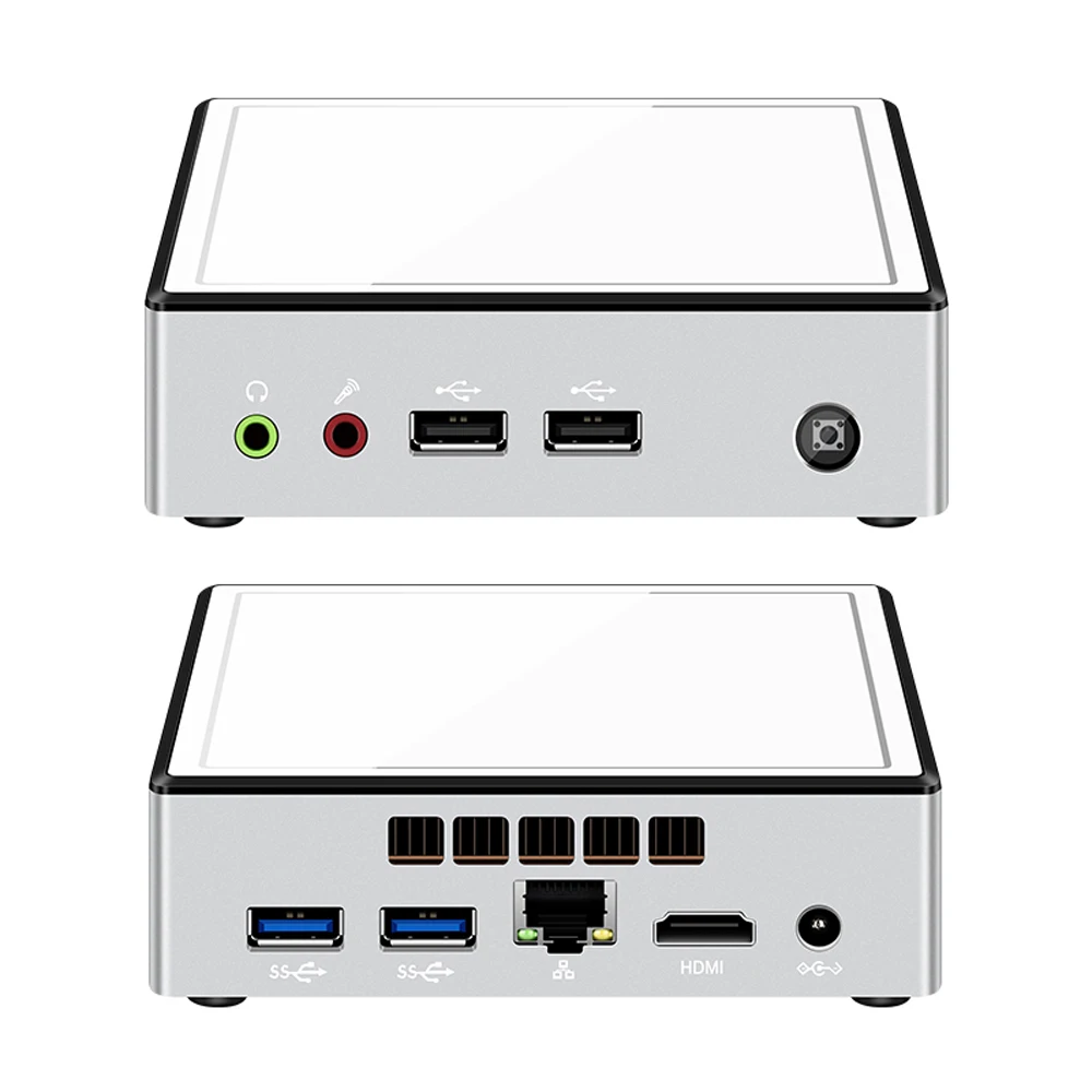 XCY Мини ПК i3 Win 10 карманные настольные компьютеры ТВ коробка i5 9400f Ordenador Sobremesa Computadora