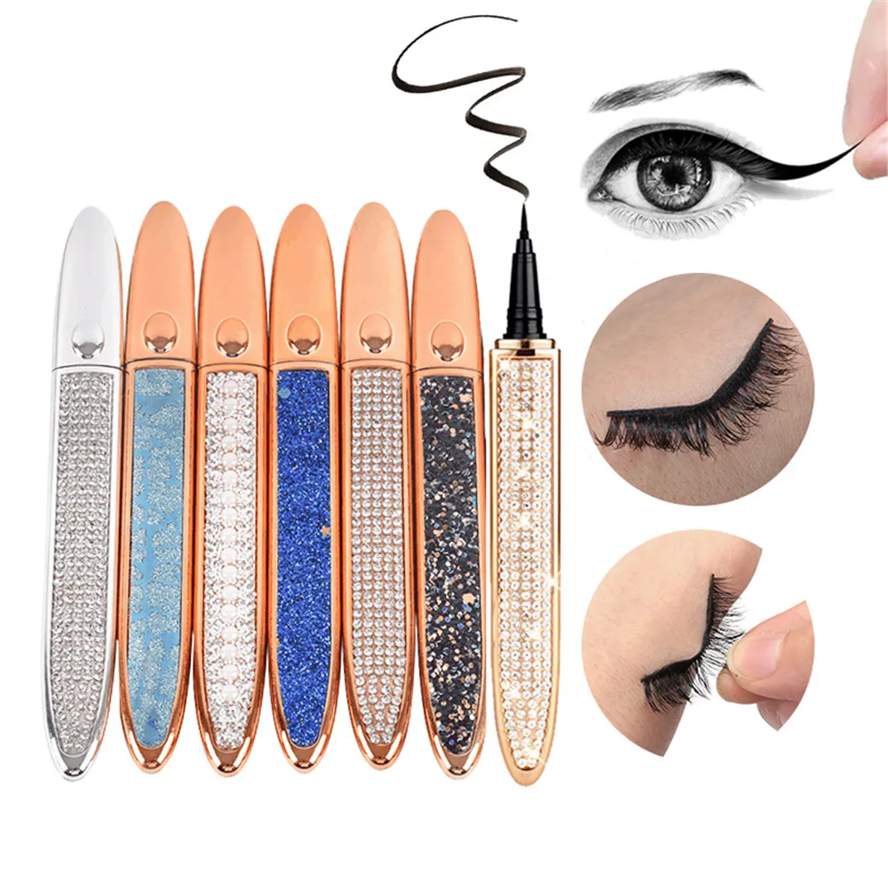 Magic Lash Liner Glue Pen Liquid Eyeliner Pencil Waterproof Self