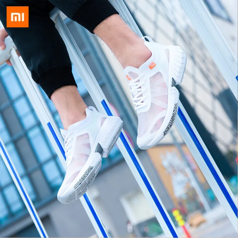 Xiaomi Mijia YUNCOO легкие кроссовки моно легкие и быстросохнущие пряжи для мужчин дышащие кроссовки для бега