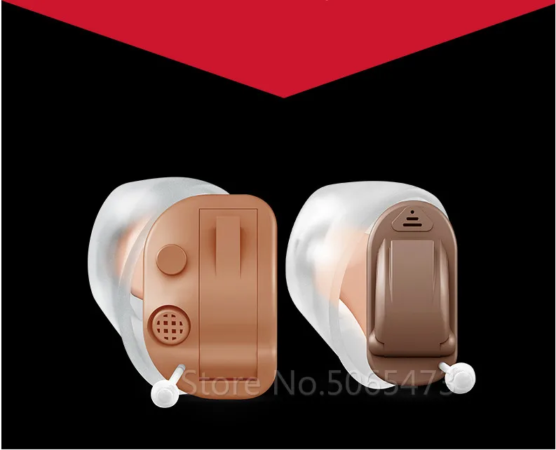  New  Siemens 8 Channels Digital Invisible CIC Hearing Aid RUN Click ITC Signia Smartphone APP Fit D