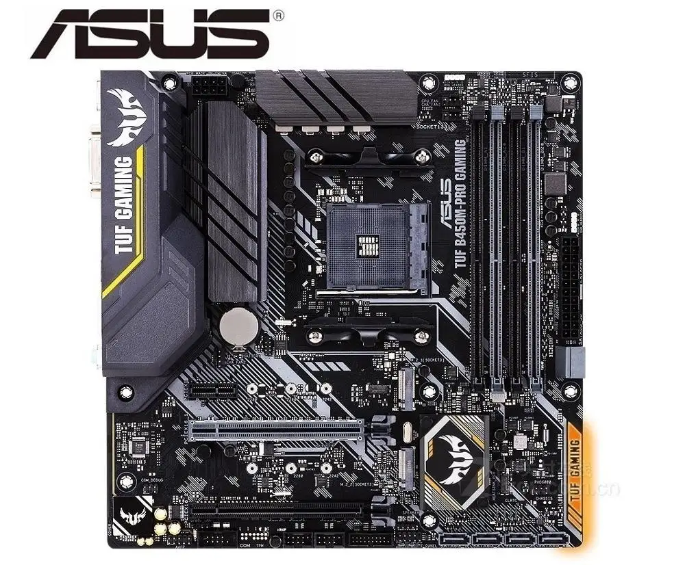 Новая оригинальная материнская плата для ASUS игровая розетка AM4 DDR4 64 Гб USB2.0 USB3.1
