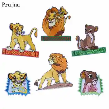 

Prajna Cartoon Anime Movie Characters Iron On Patches Embroidered Patches For Clothing Applique DIY Stripes On Clothes T-shirt