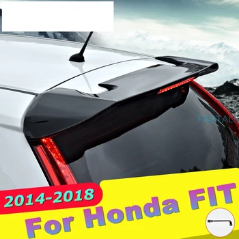 

For Honda FIT JAZZ 2014-2018 Car rear wing modification free punch break free line rs tail GK5 car decoration