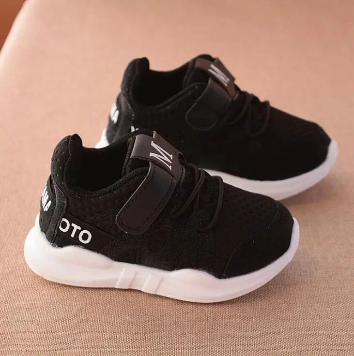 autumn new fashionable net breathable leisure sports running shoes for girls white shoes for boys brand kids sneakers