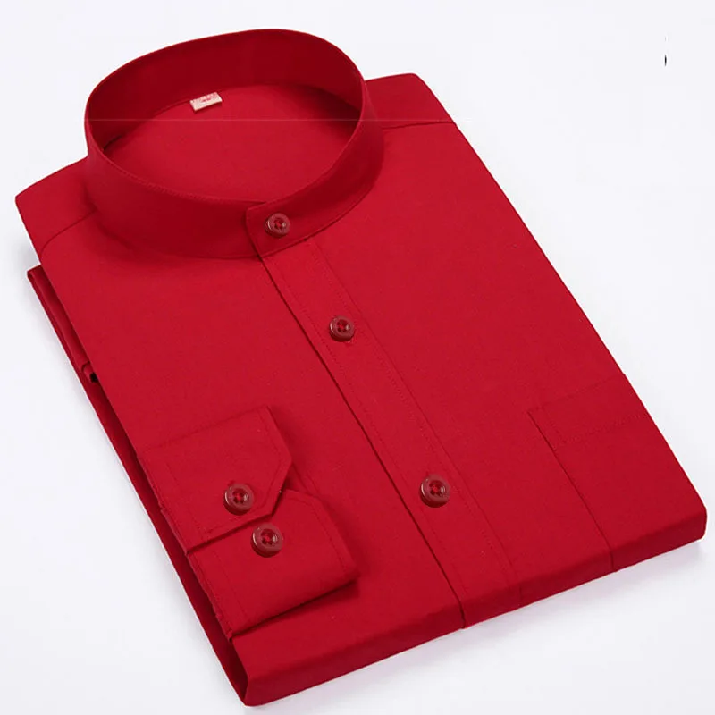 大红色立领副本