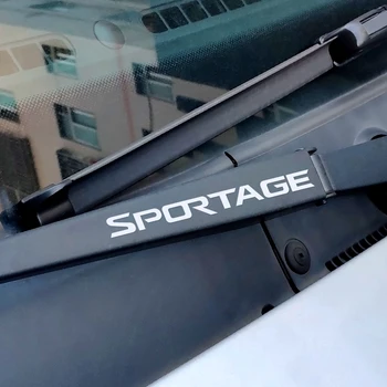 

4PCS Car Window Wiper Sticker For Kia Sportage 3 4 QL Auto Brand Vinyl Decal Reflective Auto Sport Decor Sticker Car Accessories
