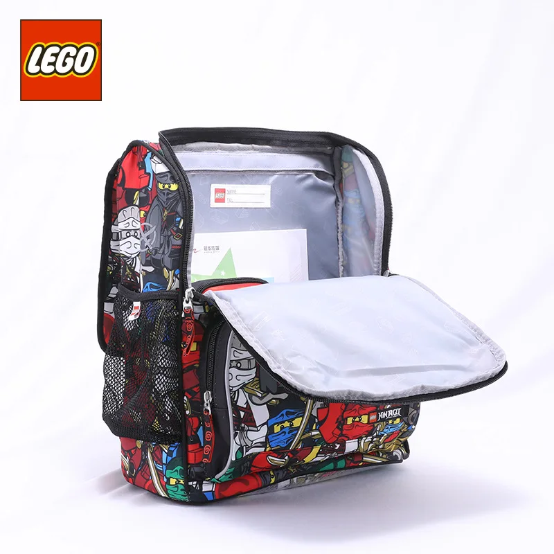 Lego LEGO New Style Backpack Young STUDENT'S 16 Grade Lightweight Fashion Cartoon Bag 20069