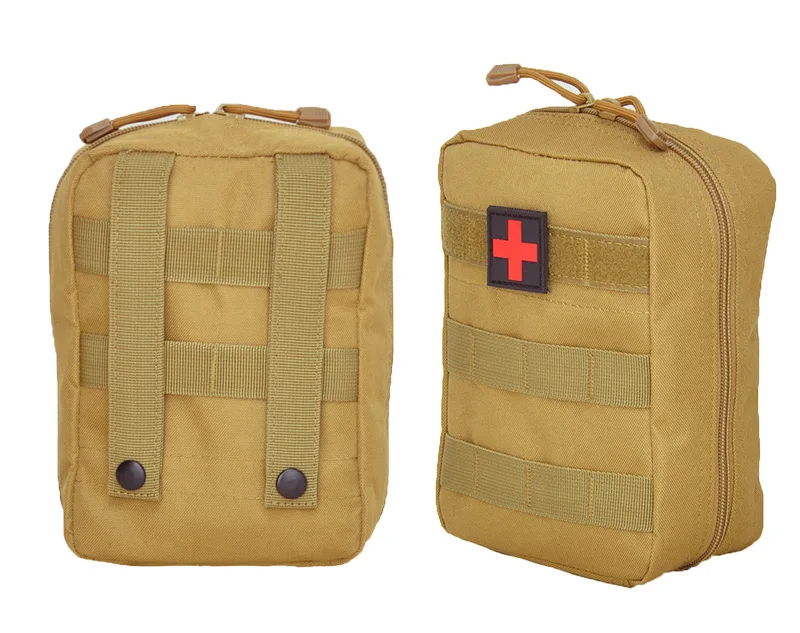 Molle тактическая медицинская с аксессуарами тактическая поясная камуфляжная многофункциональная аптечка походная скалолазание спасательные wa