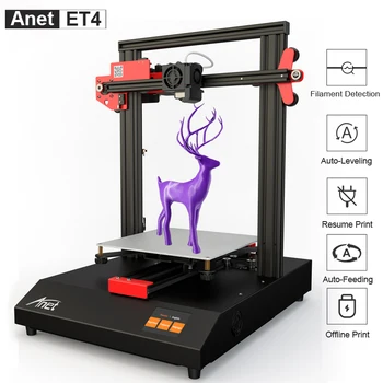 Anet Competitive 3D Printers ET4 A8 Plus A6L Reprap i3 Impresora 3D Printer With Testing Filament Anet Competitive 3D Printers ET4 A8 Plus A6L Reprap i3 Impresora 3D Printer With Testing Filament