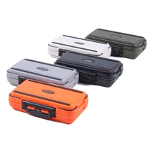 Водонепроницаемые пластиковые рыболовные снасти, коробка, крючки, приманки, снасти, органайзер для хранения рыболовных крючков, чехол для приманки, Аксессуары для рыбалки s m l